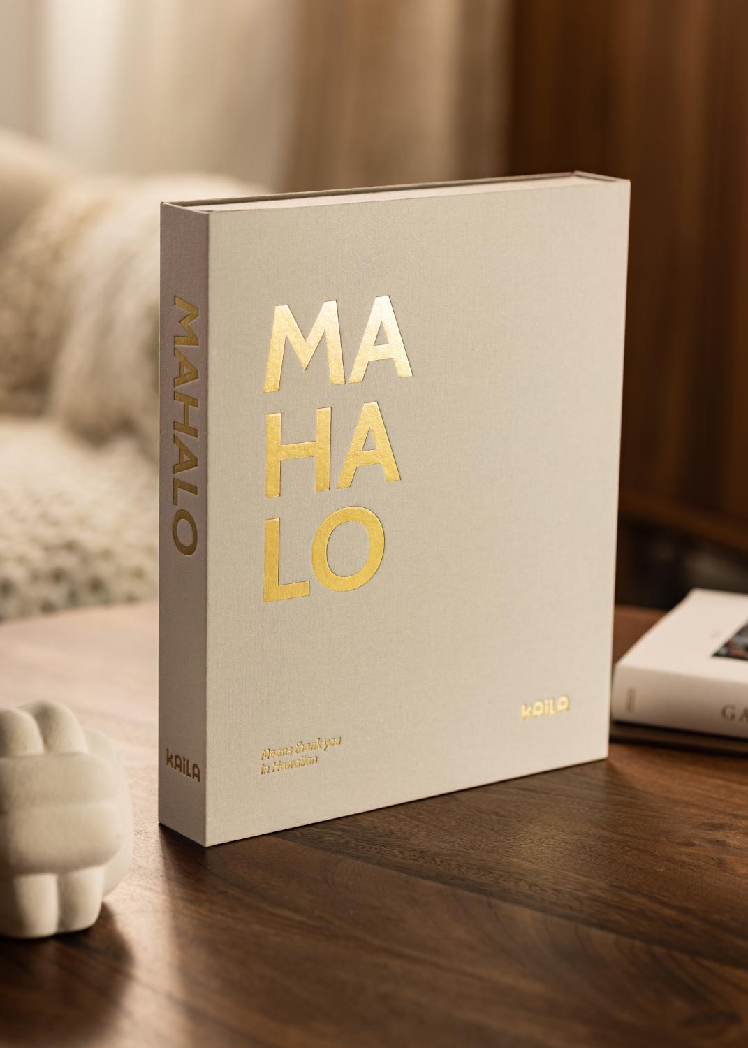 Product Image for KAILA MAHALO - Coffee Table Photo Album (60 Zwarte zijden)