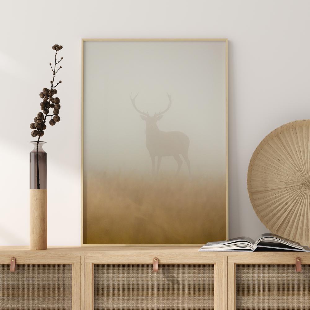 Bildverkstad Ghost Stag Poster
