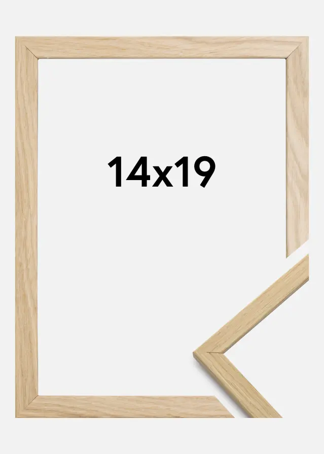 Galleri 1 Fotolijst Edsbyn Acrylglas Eikenhout 14x19 cm