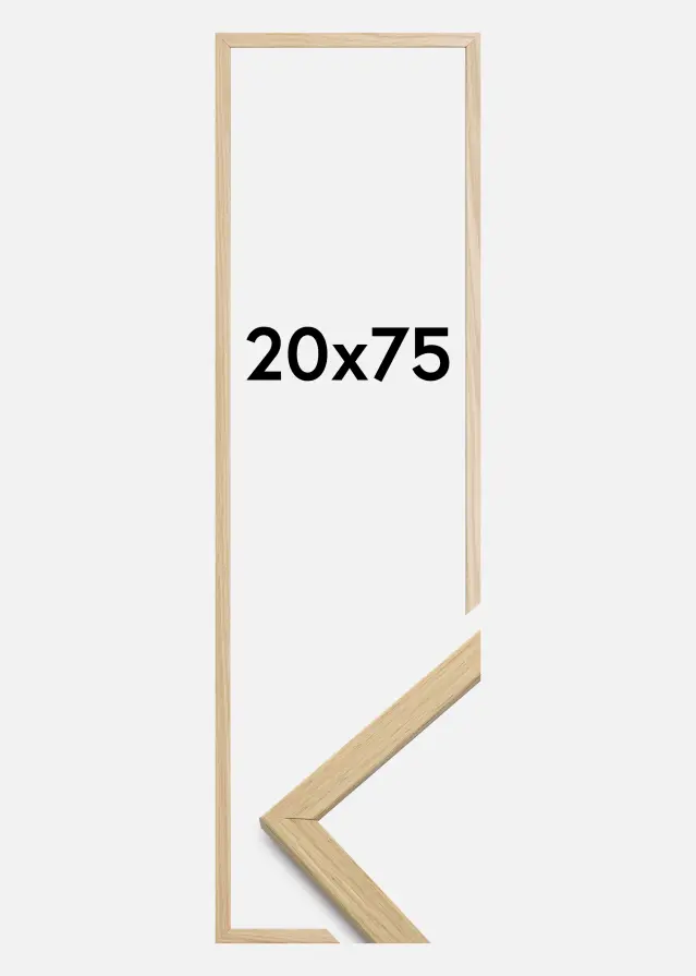Galleri 1 Fotolijst Edsbyn Acrylglas Eikenhout 20x75 cm