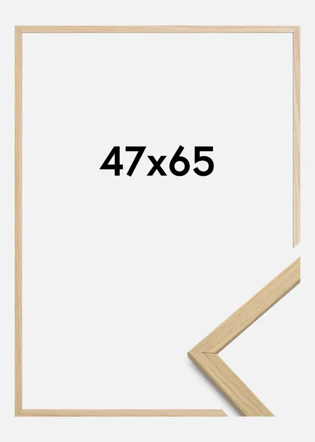 Galleri 1 Fotolijst Edsbyn Acrylglas Eikenhout 47x65 cm