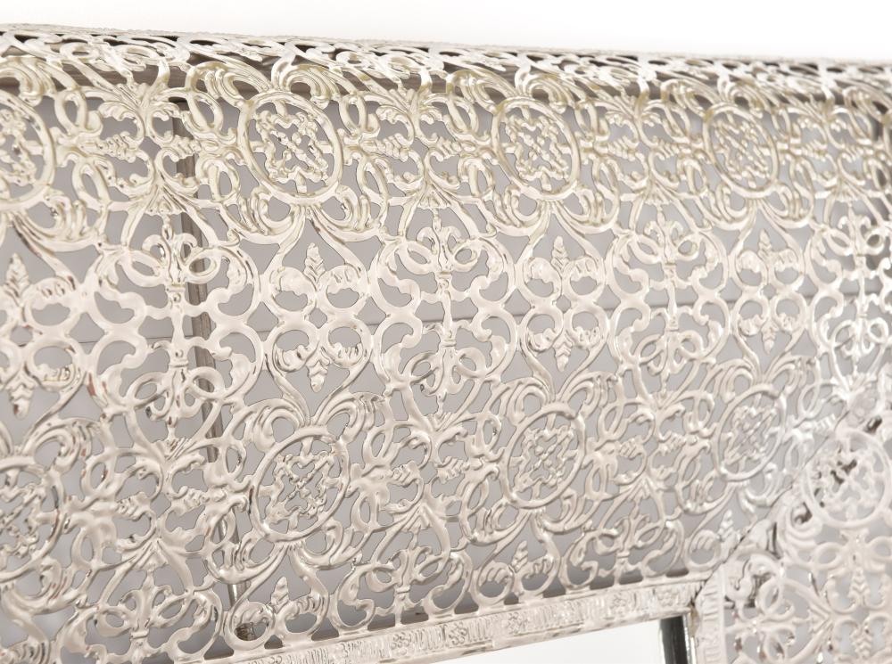 Innova Editions Spiegel Marrakesh Rectangular Metal Zilver 70x90 cm