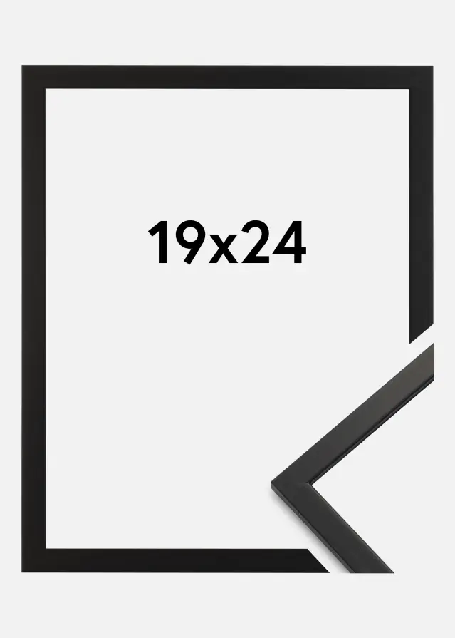 Galleri 1 Fotolijst Edsbyn Acrylglas Zwart 19x24 cm