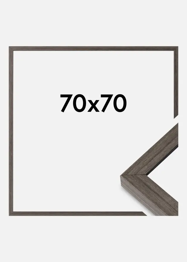 Mavanti Fotolijst Hermes Acrylglas Grey Oak 70x70 cm