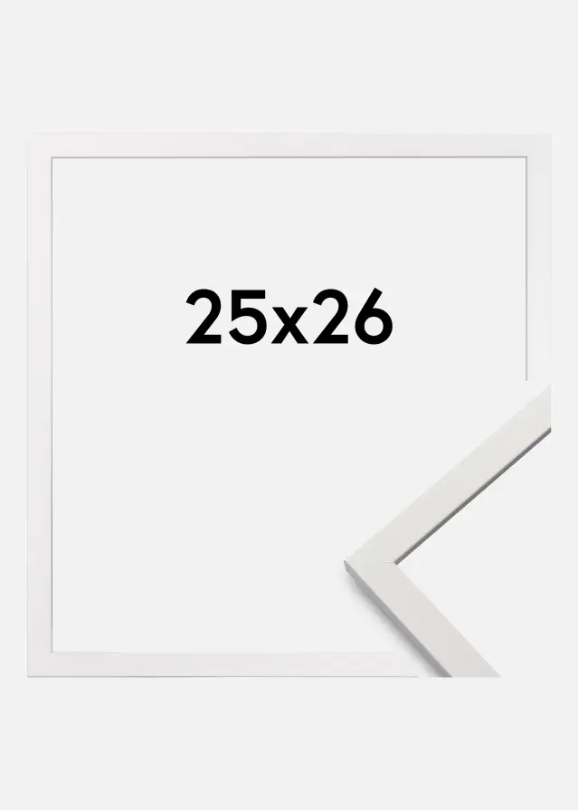 Galleri 1 Fotolijst Edsbyn Acrylglas Wit 25x26 cm