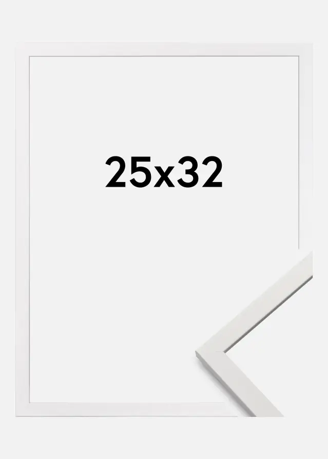 Galleri 1 Fotolijst Edsbyn Acrylglas Wit 25x32 cm