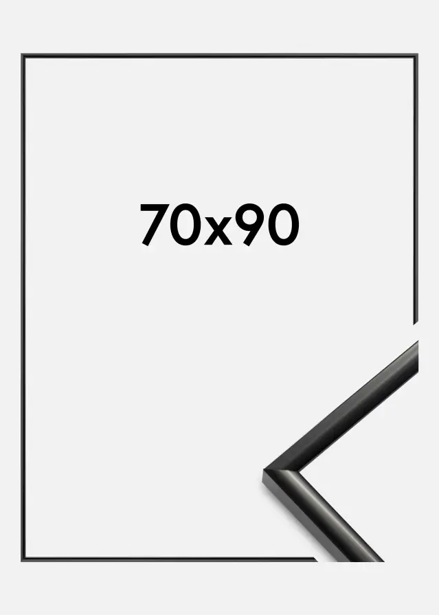 Walther Fotolijst New Lifestyle Acrylglas Zwart 70x90 cm