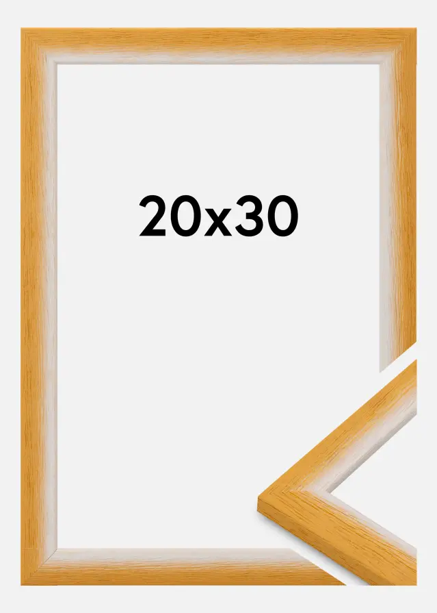 Jämtlands Ramfabrik Fotolijst Cornwall Acrylglas Goud 20x30 cm