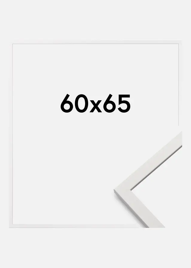 Galleri 1 Fotolijst Edsbyn Acrylglas Wit 60x65 cm