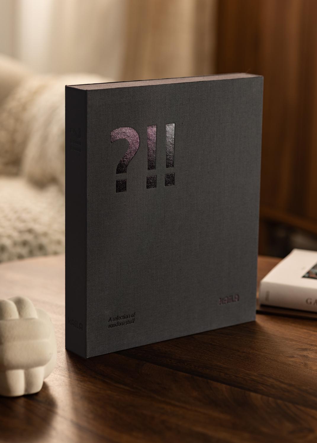 Product Image for KAILA ?!! - Coffee Table Photo Album (60 Zwarte zijden)