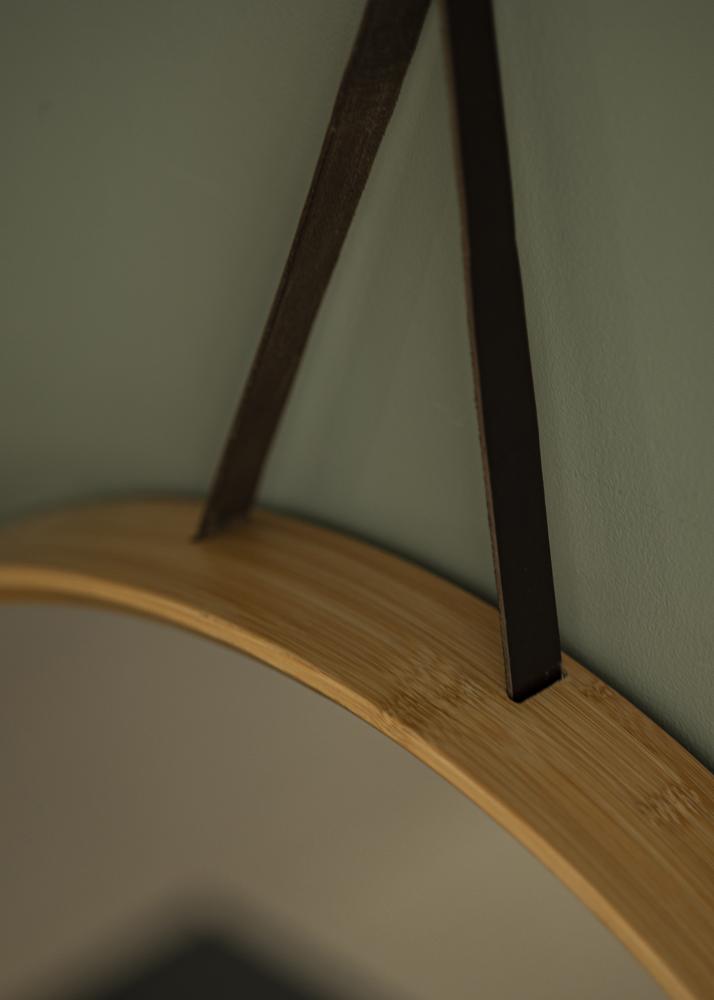 Hübsch Spiegel Bamboe 60 cm Ø