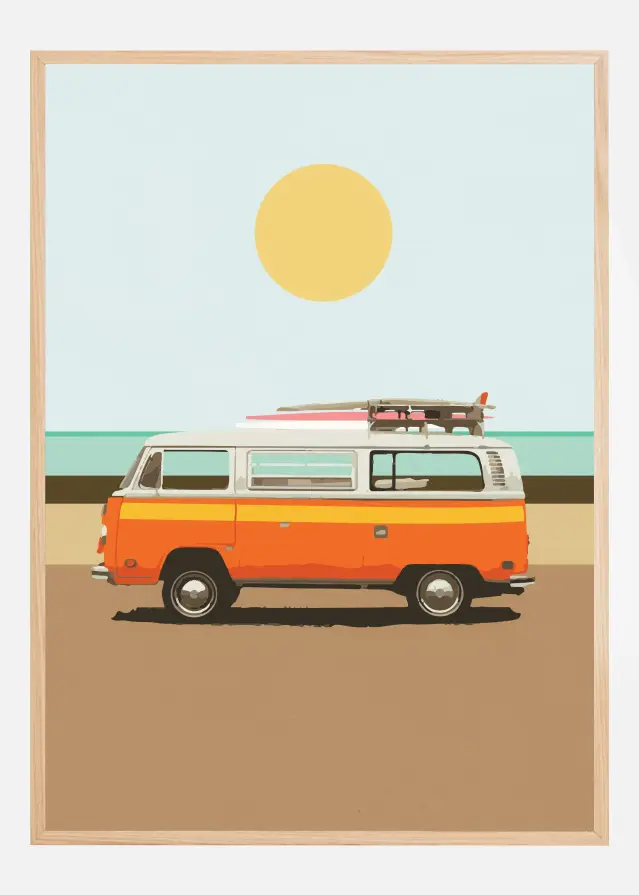 Bildverkstad Road Trip I Poster