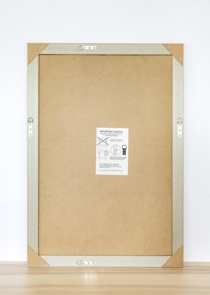 Innova Editions Spiegel Cambridge High Gloss Zilver 72x102 cm