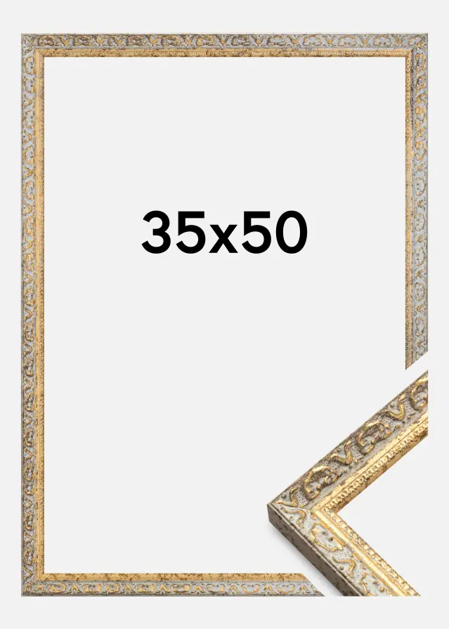Bubola e Naibo Fotolijst Smith Goud-Zilver 35x50 cm