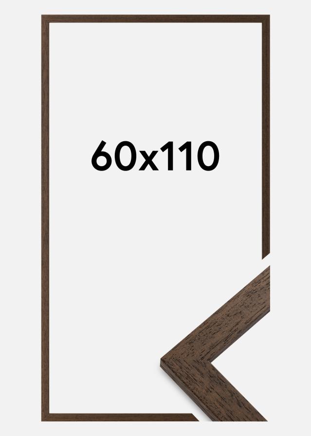 Galleri 1 Fotolijst Brown Wood Acrylglas 60x110 cm
