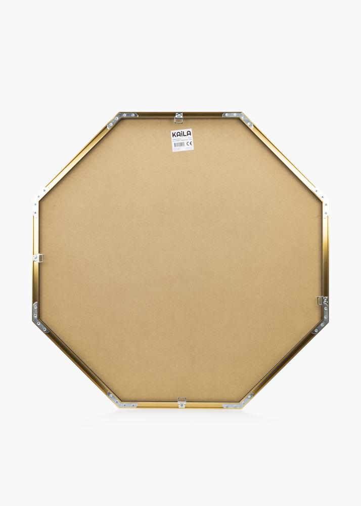 KAILA KAILA Spiegel Octagon Goud 70 cm Ø