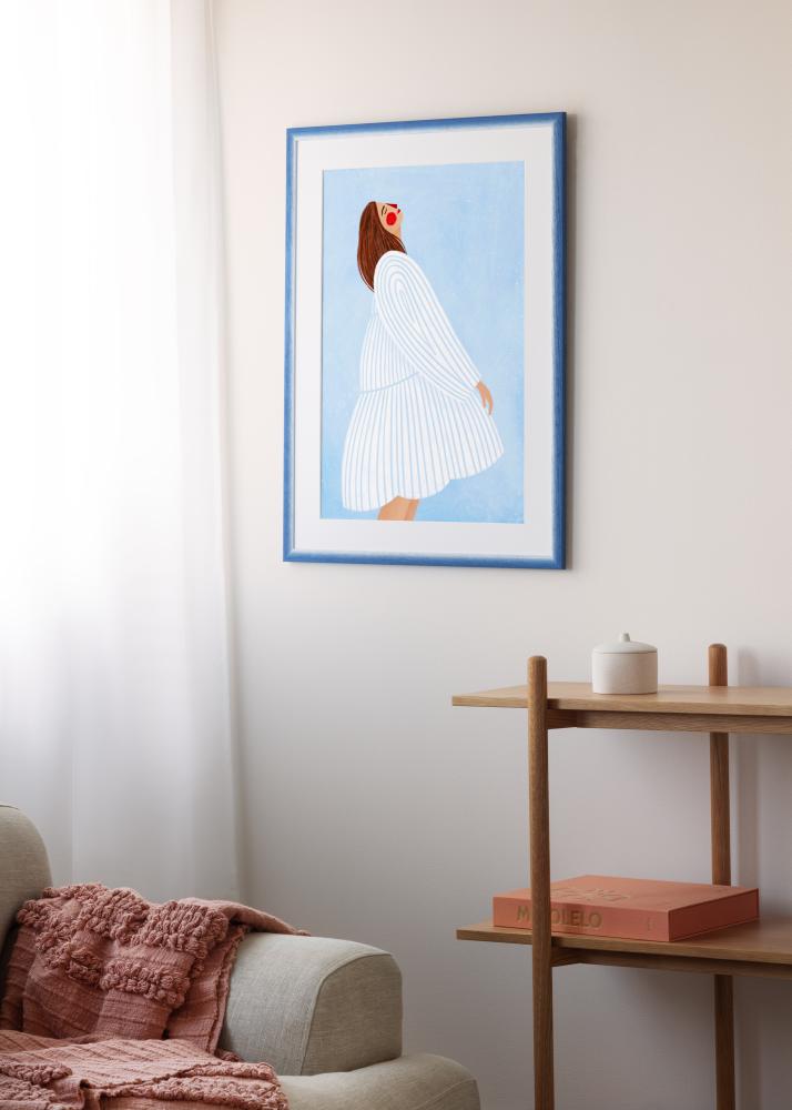 Jämtlands Ramfabrik Fotolijst Cornwall Acrylglas Blauw 42x59,4 cm (A2)