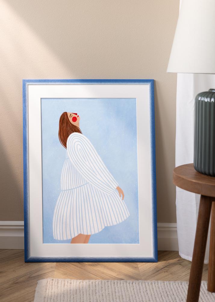 Jämtlands Ramfabrik Fotolijst Cornwall Acrylglas Blauw 42x59,4 cm (A2)