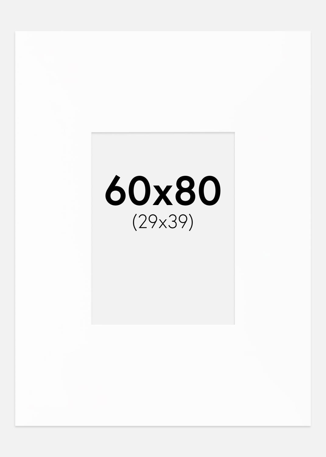 Product Image for Passe-partout XXL Standaard Wit (Witte Kern) 60x80 cm (29x39)