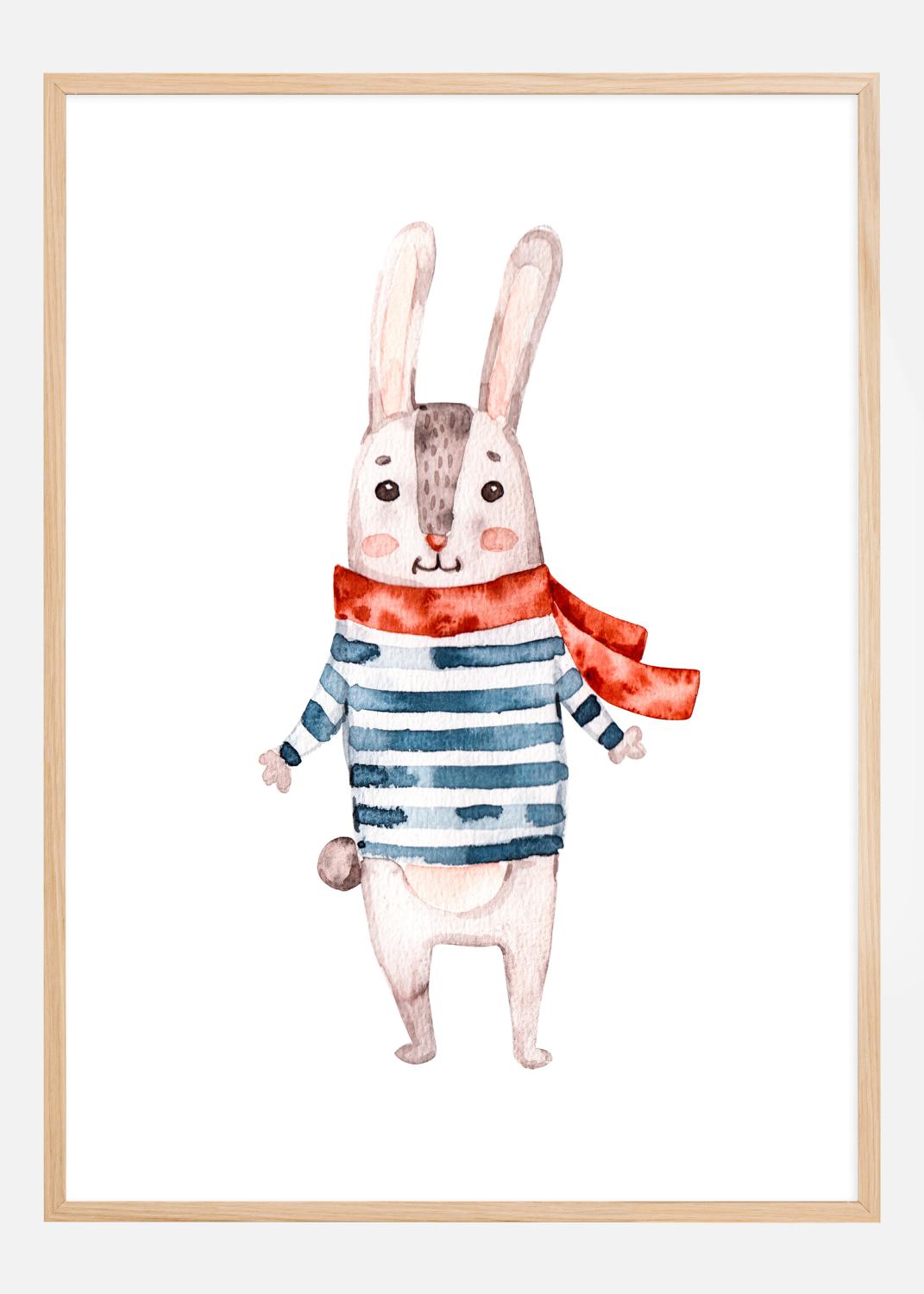 Product Image for Happy bunny Poster (21x29.7 cm (A4))