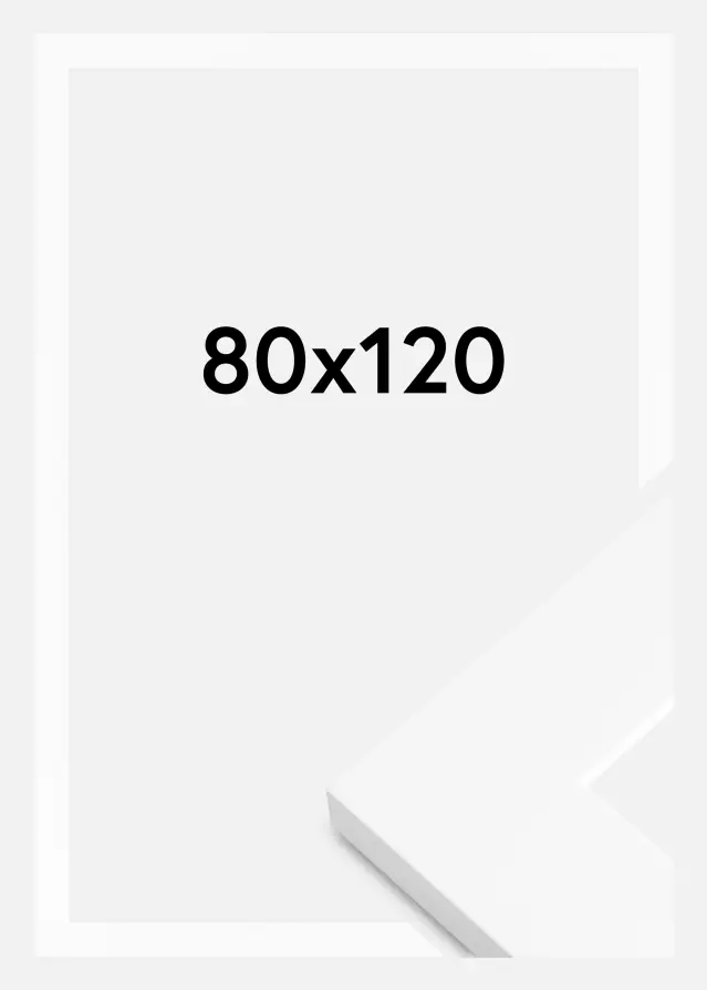 Galleri 1 Fotolijst Härjedalen Acrylglas Wit 80x120 cm