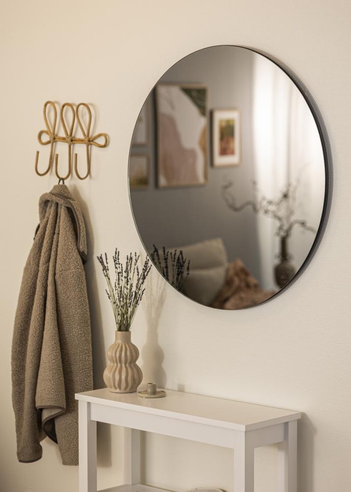 House Doctor Spiegel House Doctor Walls Grijs 80 cm Ø