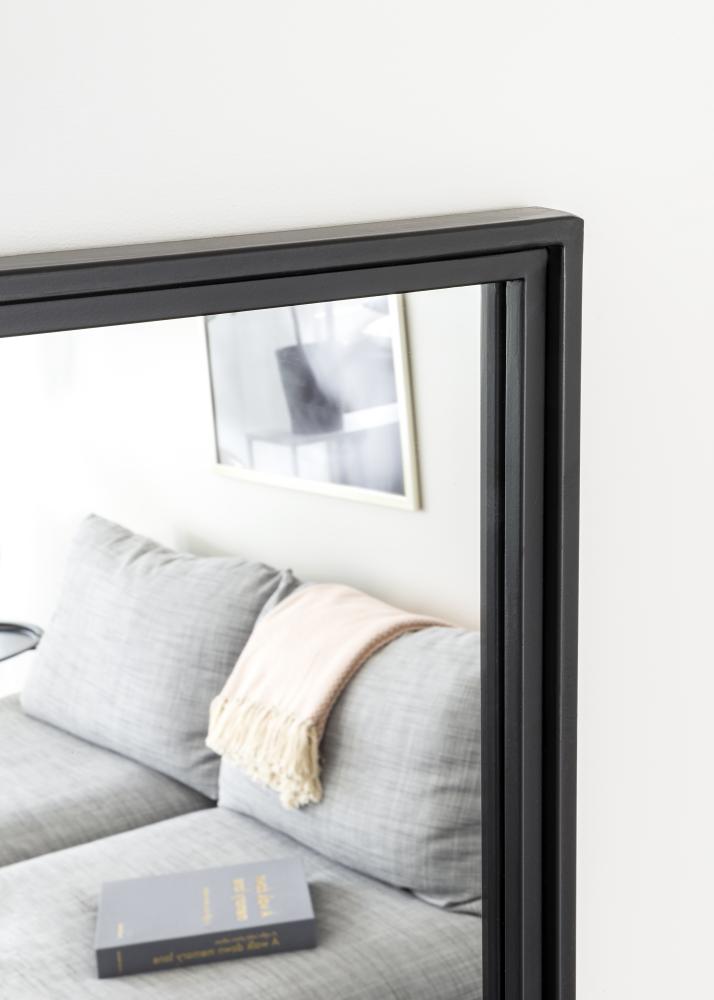 Artlink Spiegel Elly Zwart 60x160 cm