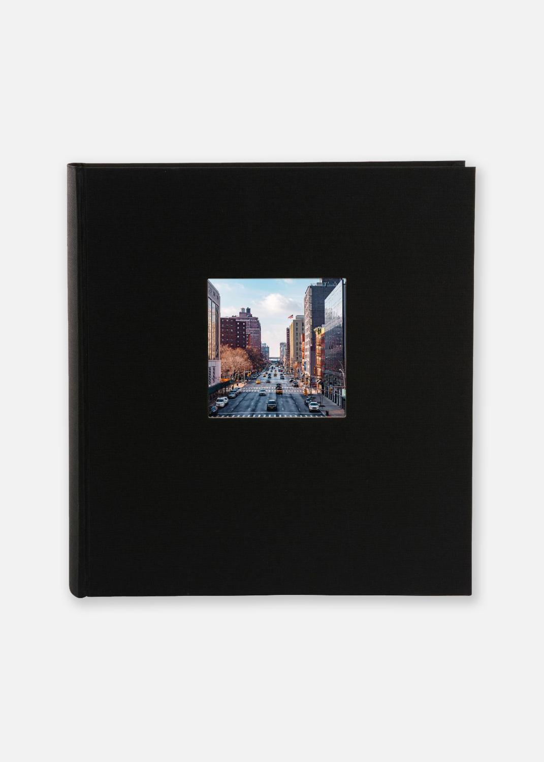 Product Image for Bella Vista Fotoalbum Zwart - 30x31 cm (100 Witte zijden / 50 bladen)