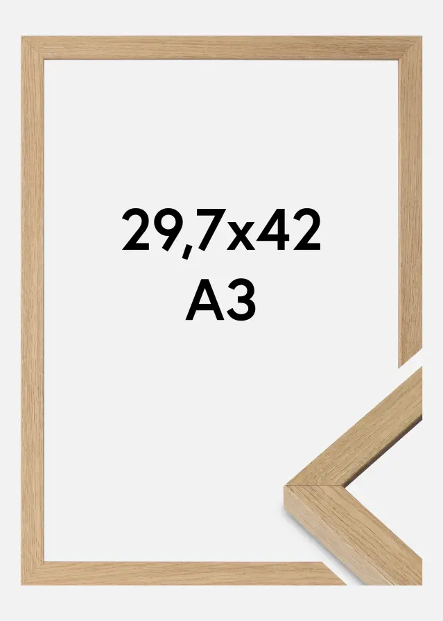 Mavanti Fotolijst Hermes Acrylglas Natural Oak 29,7x42 cm (A3)