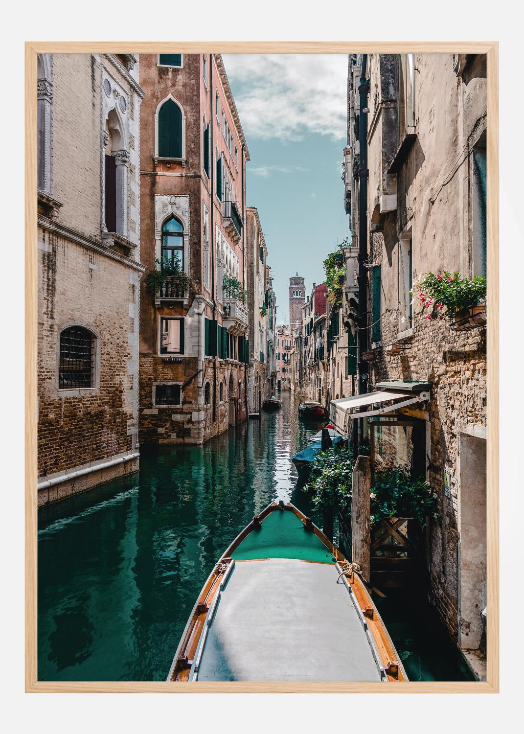 Product Image for Boat on the river Poster (21x29.7 cm (A4))