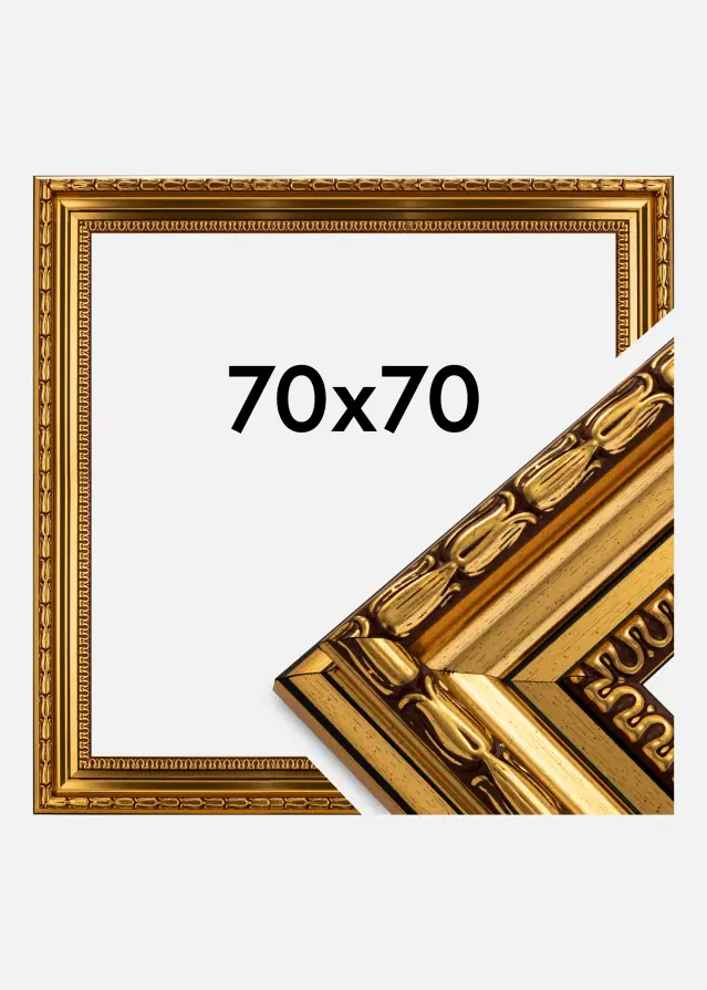 Ramverkstad Fotolijst Birka Premium Goud 70x70 cm