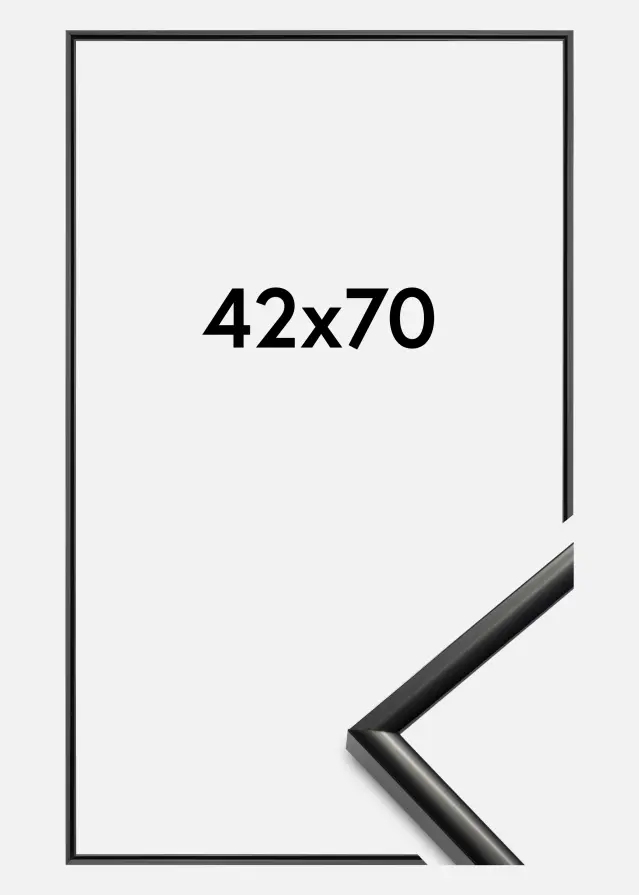 Walther Fotolijst New Lifestyle Acrylglas Zwart 42x70 cm
