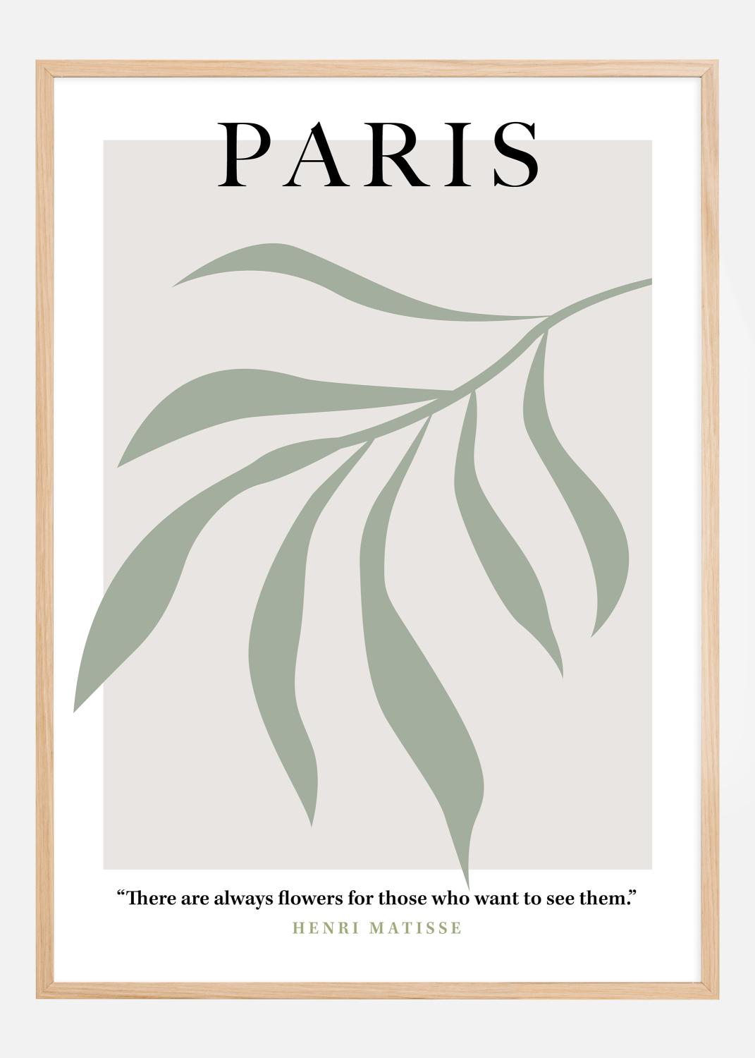 Product Image for Henri Matisse - Paris Art Green Poster (21x29.7 cm (A4))