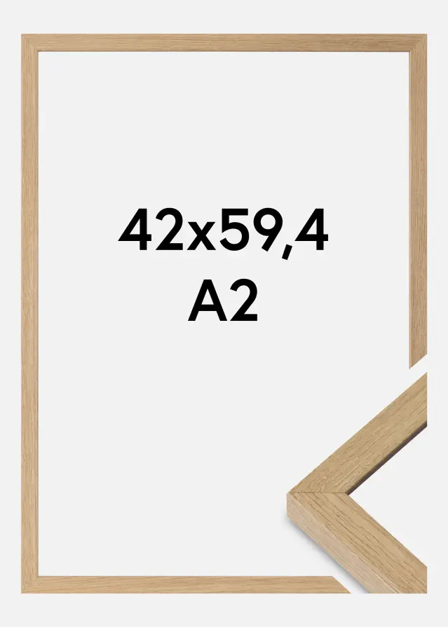Mavanti Fotolijst Hermes Acrylglas Natural Oak 42x59,4 cm (A2)
