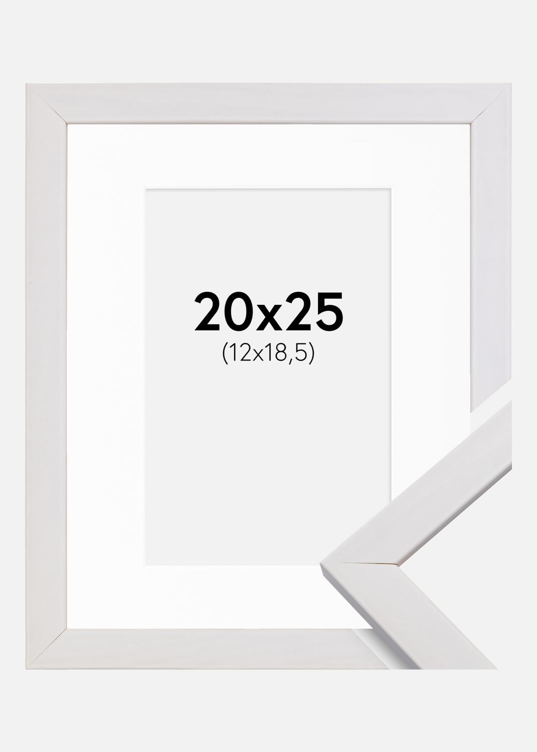 Product Image for Fotolijst Stilren Wit 20x25 cm - Passe-partout Wit 13x19,5 cm