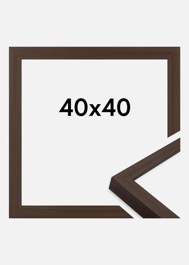 Jämtlands Ramfabrik Fotolijst Wells Acrylglas Bruin 40x40 cm