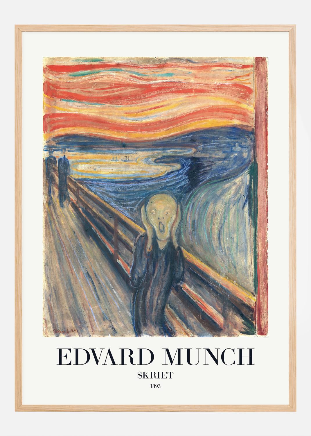 Product Image for Edvard Munch - Skriet (The Scream) Poster (21x29.7 cm (A4))