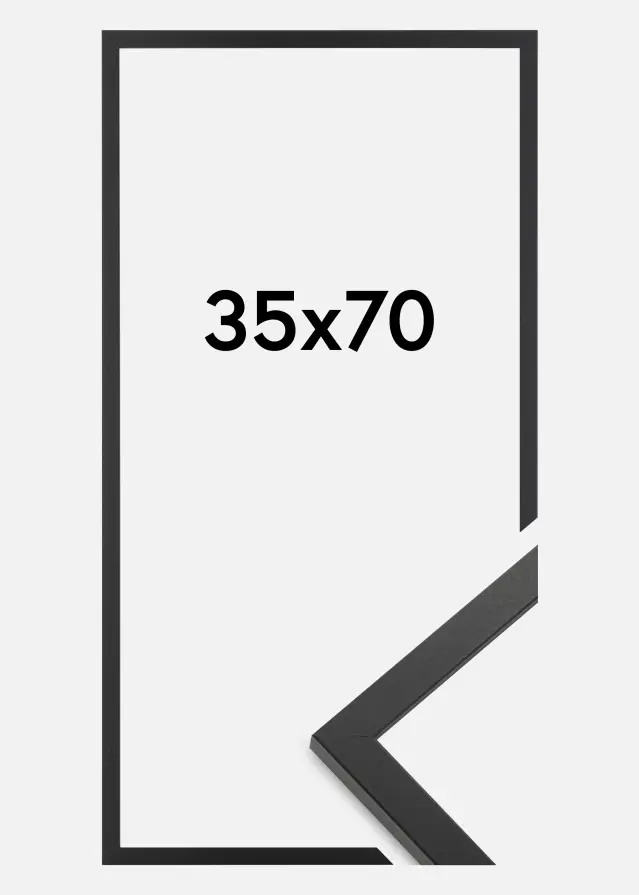 Artlink Factory I Fotolijst Trendy Acrylglas Zwart 35x70 cm