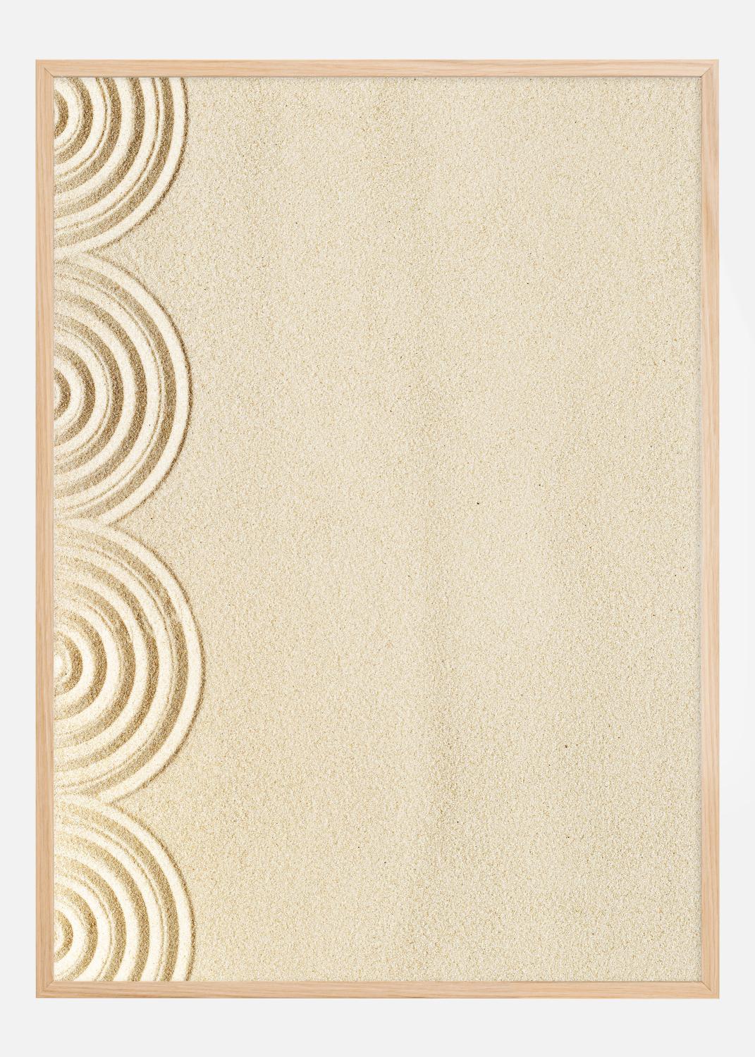 Product Image for Pattern In The Sand Poster (21x29.7 cm (A4))
