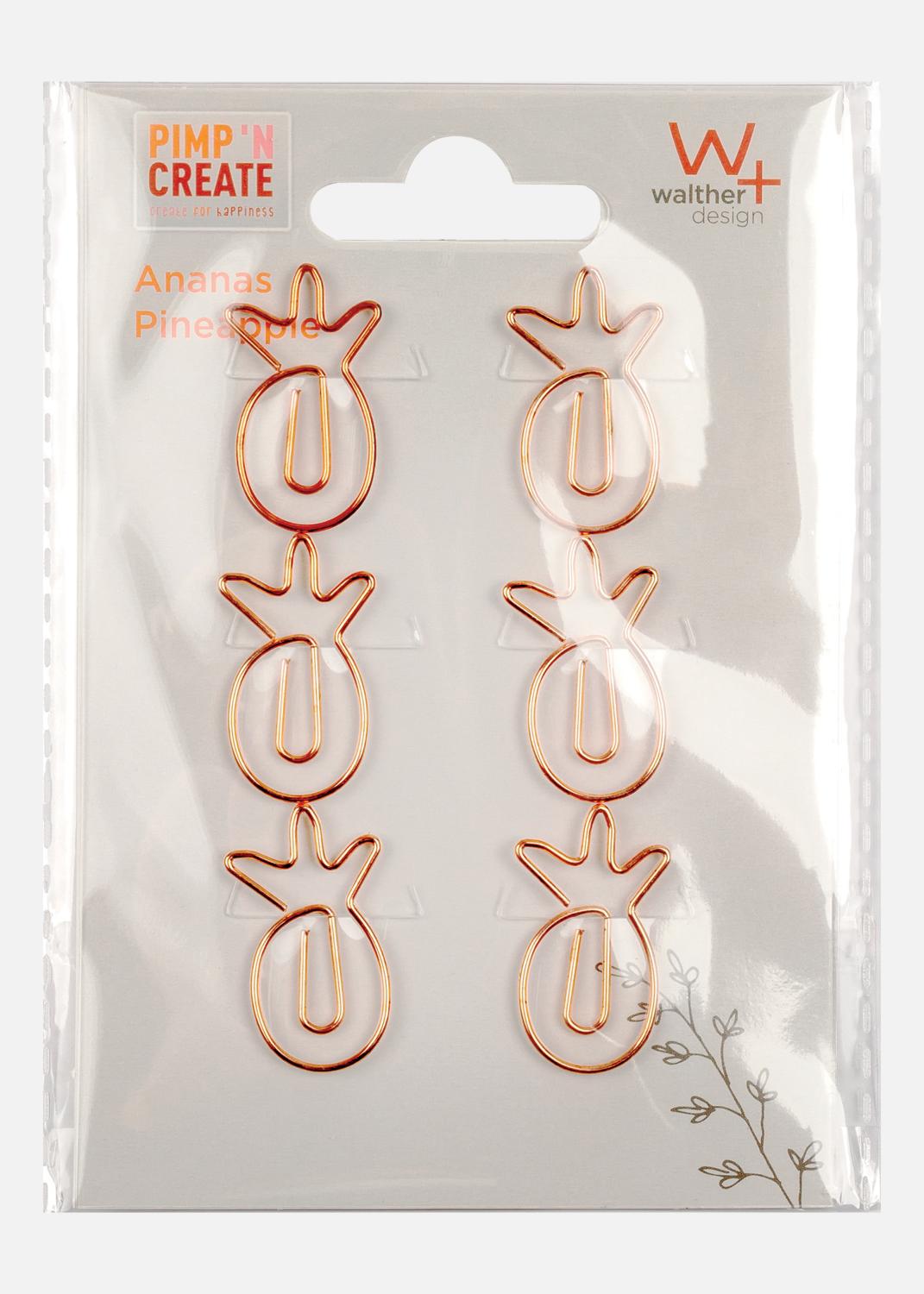 Product Image for PAC Metalen Paperclip Pineapple Koper