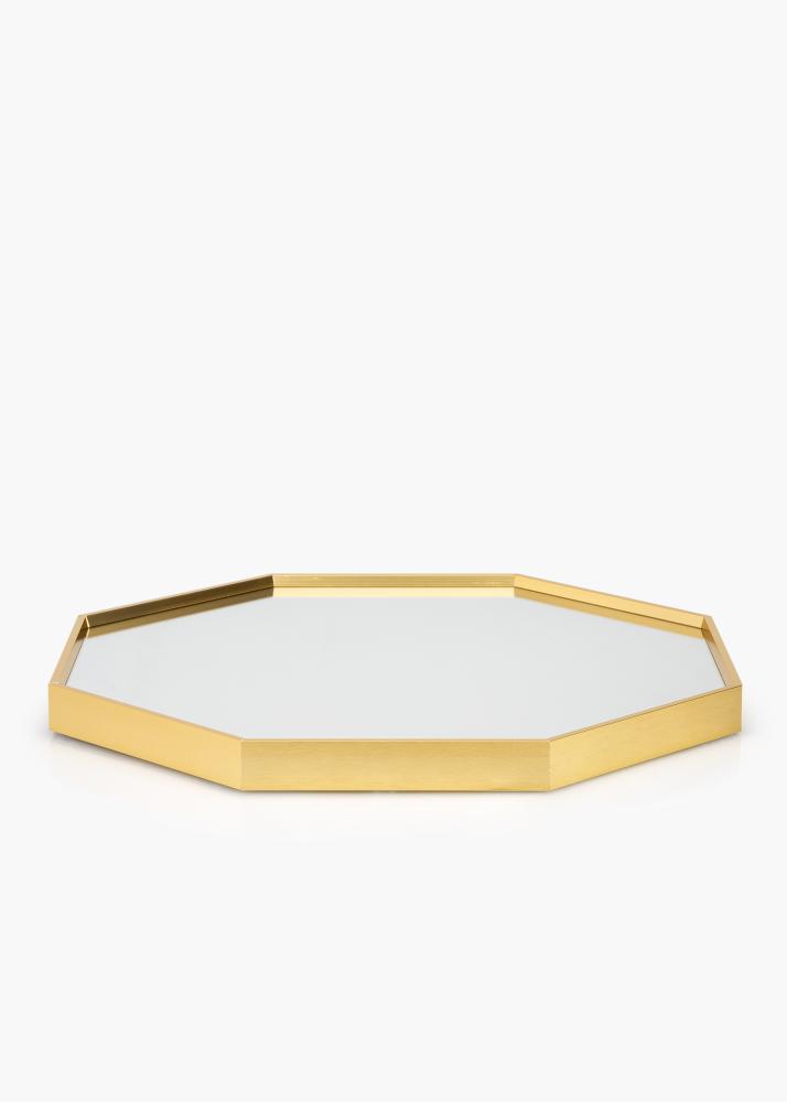 KAILA KAILA Spiegel Octagon Goud 50 cm Ø