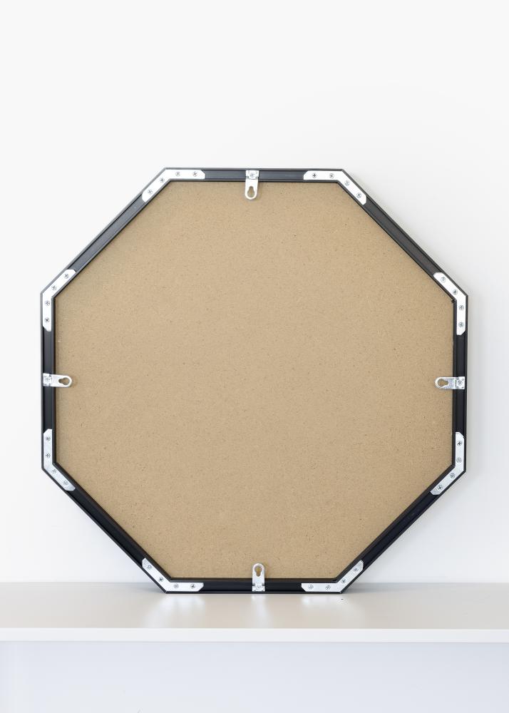KAILA KAILA Spiegel Octagon Zwart 50 cm Ø