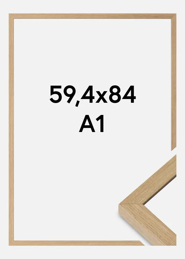 Mavanti Fotolijst Hermes Acrylglas Natural Oak 59,4x84 cm (A1)