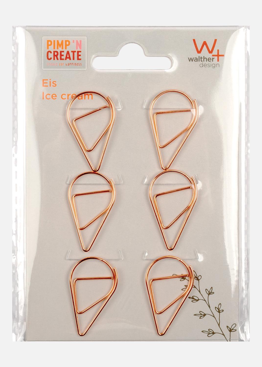 Product Image for PAC Metalen Paperclip Ice Cream Cone Koper