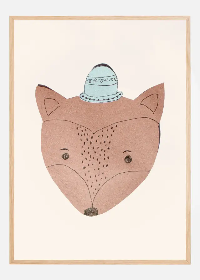 Bildverkstad Little Fox Poster