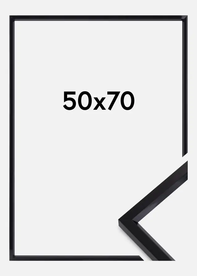 Walther Fotolijst Steel Style Zwart 50x70 cm