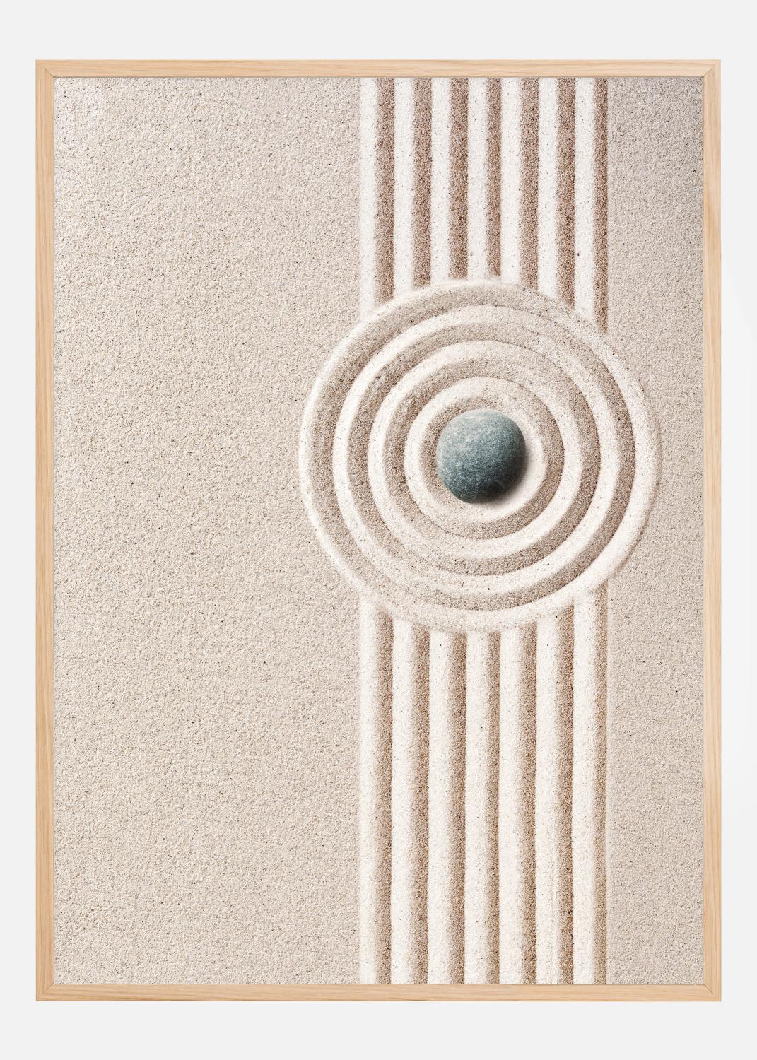 Product Image for Circle Sand Poster (21x29.7 cm (A4))