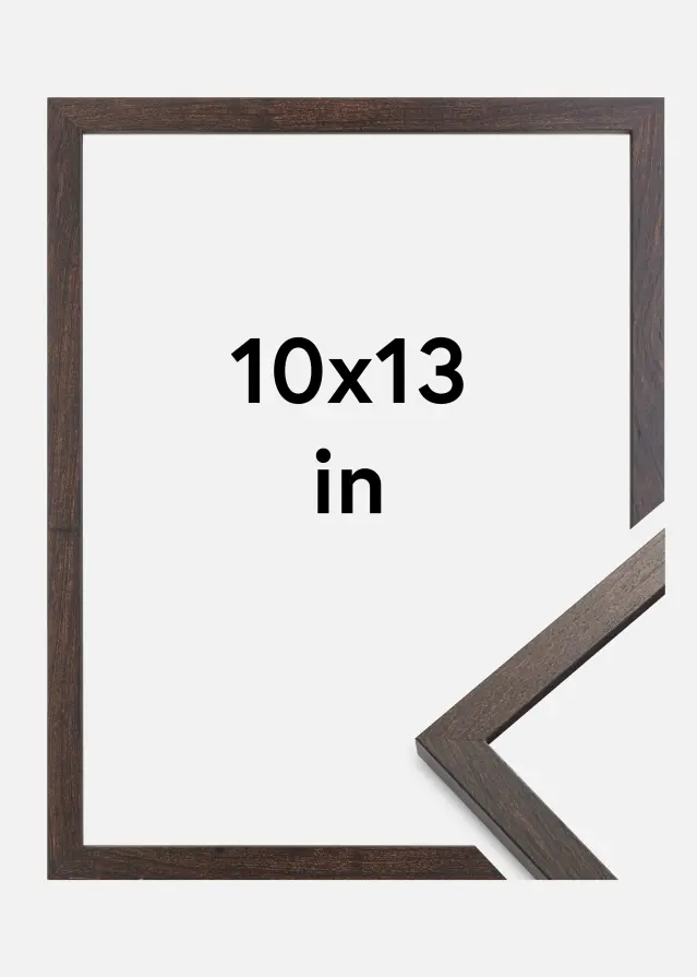 Artlink Fotolijst Trendy Acrylglas Walnoot 10x13 inches (25,4x33,02 cm)