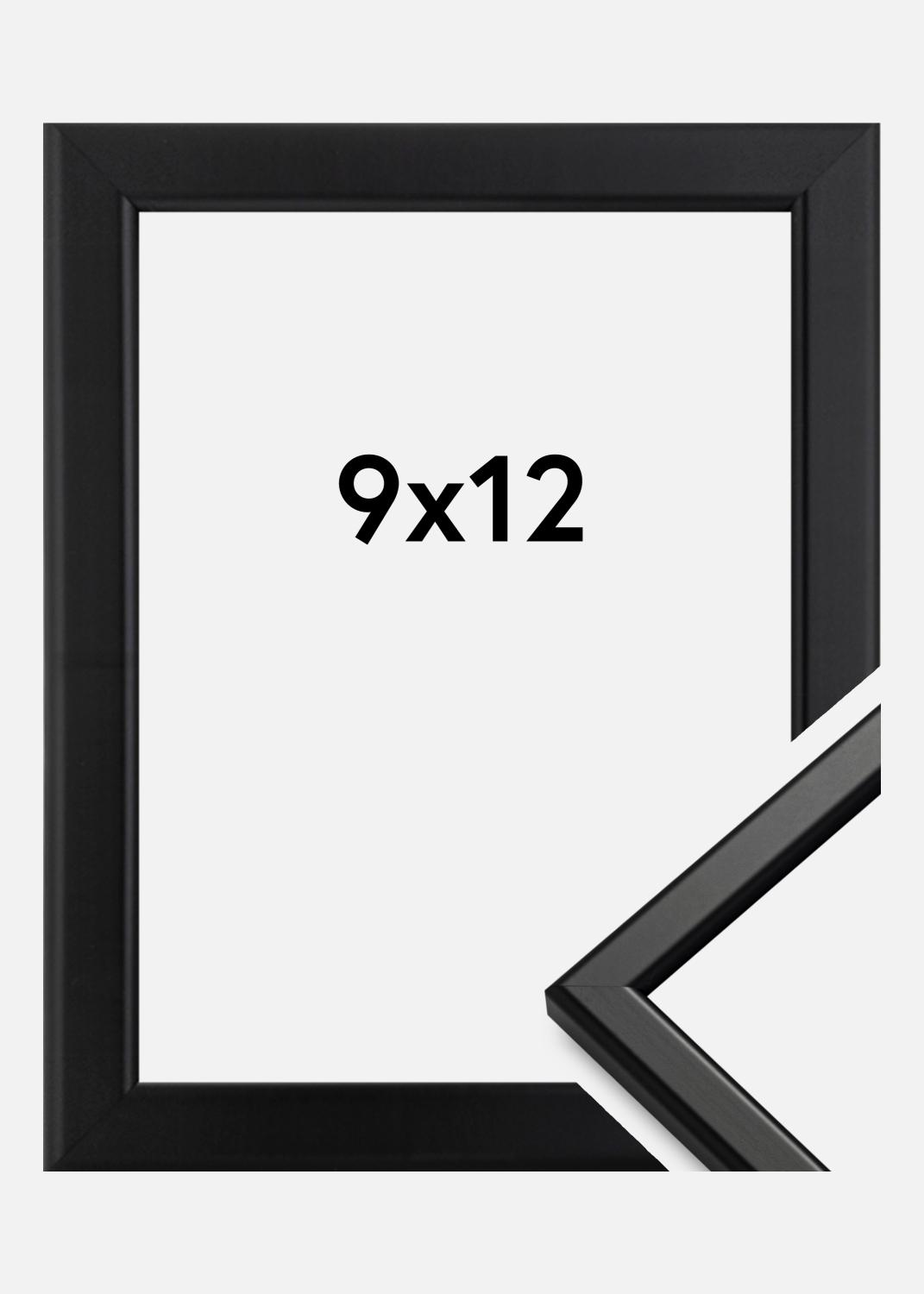 Product Image for Fotolijst Slim Mat Ontspiegeld Glas Zwart 9x12 cm