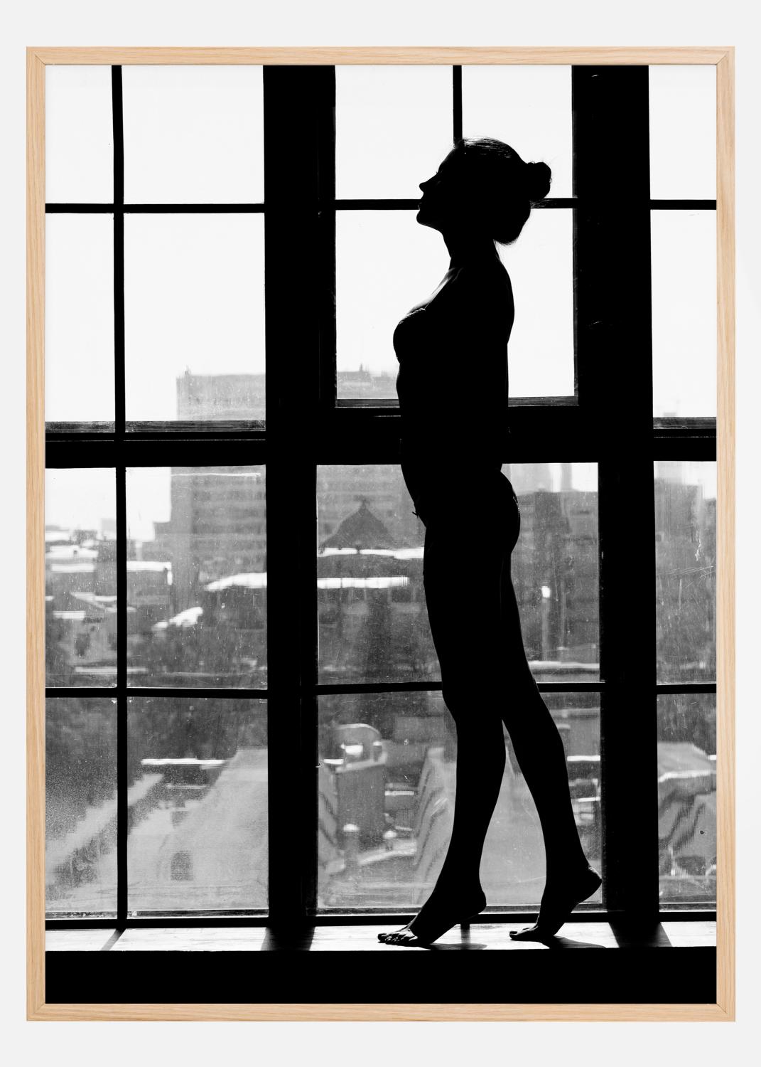 Product Image for Standing in window Poster (21x29,7 cm (A4))